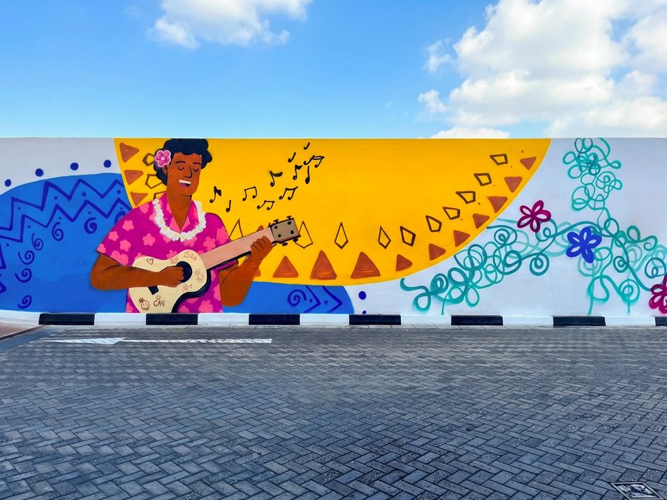 Street Art Mural 3 qatar happening