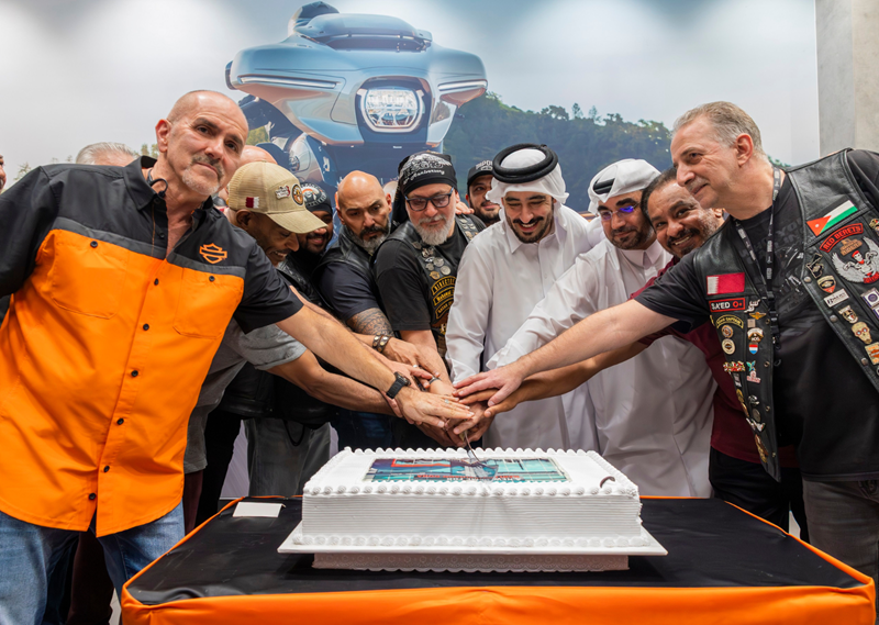 Harley-Davidson qatar happening