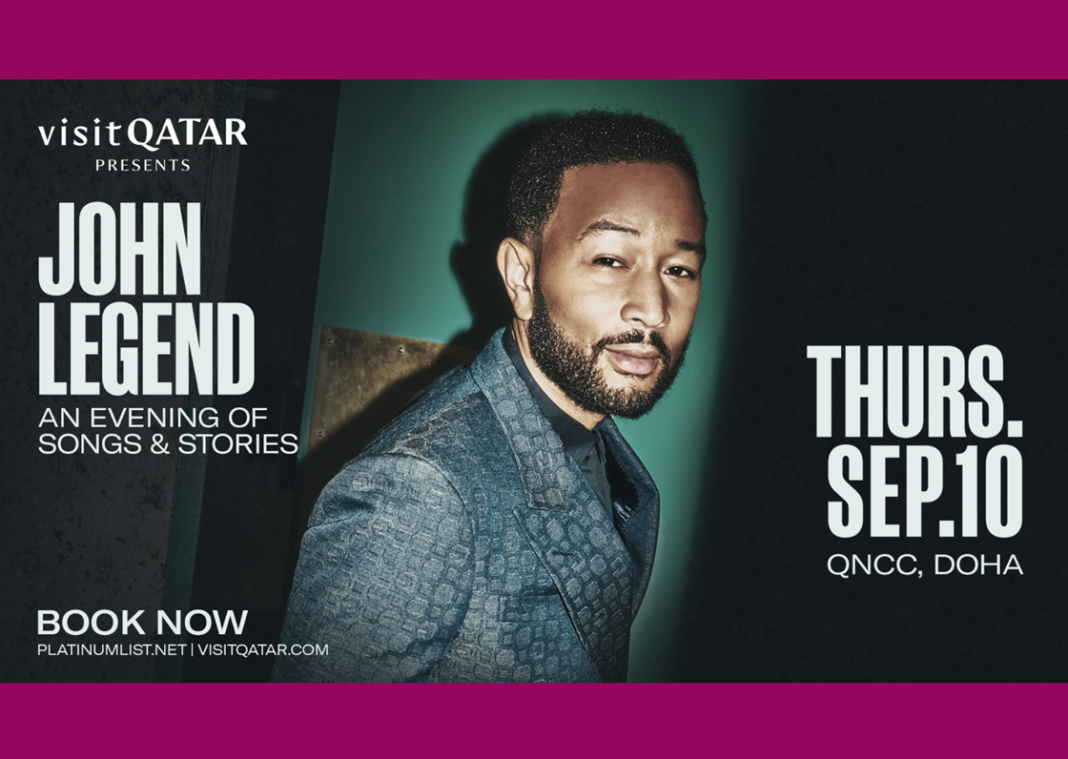 John Legend qatar happening