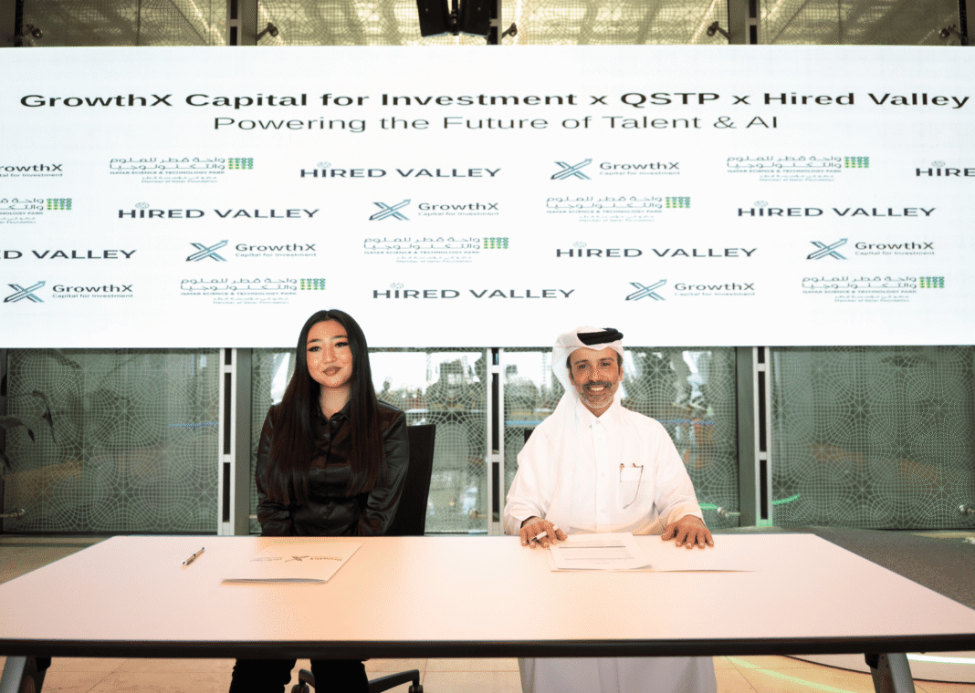 GrowthX Capital backs Hired Valley & Taleb Hub qatar happening