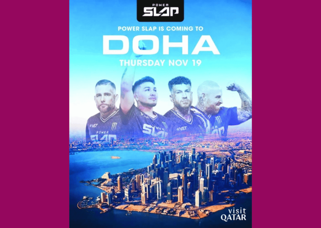 Visit Qatar brings Power Slap to Doha for the first time qatar happening